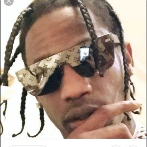 Supreme Louie Vuitton Mask sunglasses